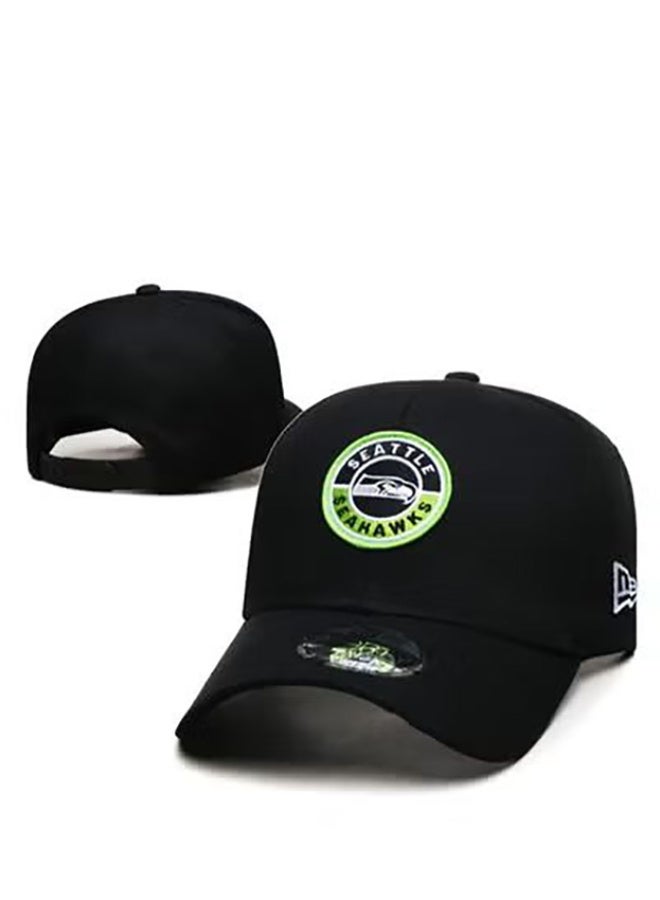 New Era NFL Seattle Seahawks Black Baseball Cap