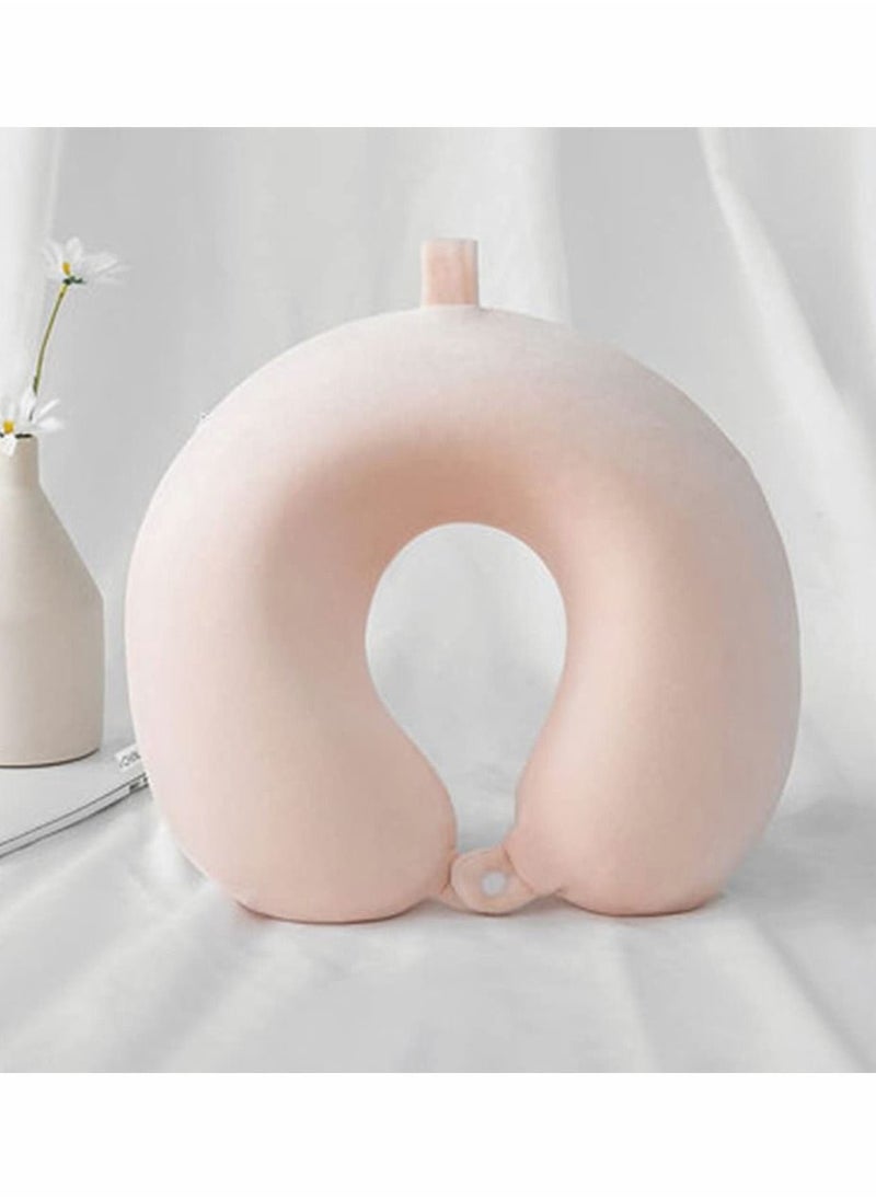 KASTWAVE - Travel Pillow Airplane Neck Pillow for Traveling 100% Pure Memory Foam U Shaped Neck Pillow Washable Super Lightweight Portable Headrest Great for Airplane Chair Car Home Office - Image 1
