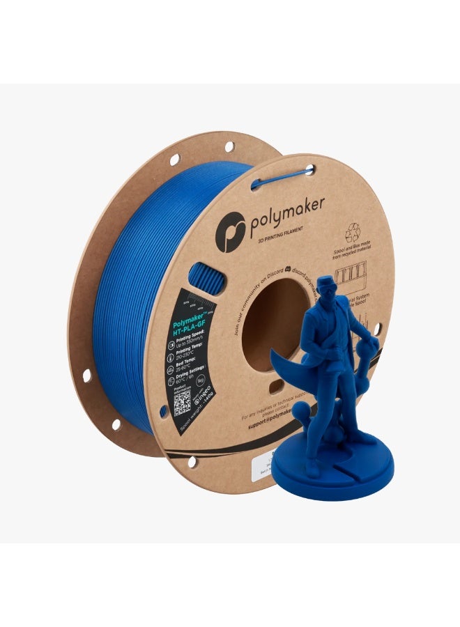 Polymaker HT-PLA-GF Blue Filament 1.75mm