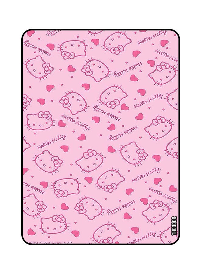 Theodor Protective Flip Case For Apple iPad 10th Gen 10.9 2022 With Trifold Stand Auto Wake Sleep Shockproof Cover Hello Kitty Tags - Image 1