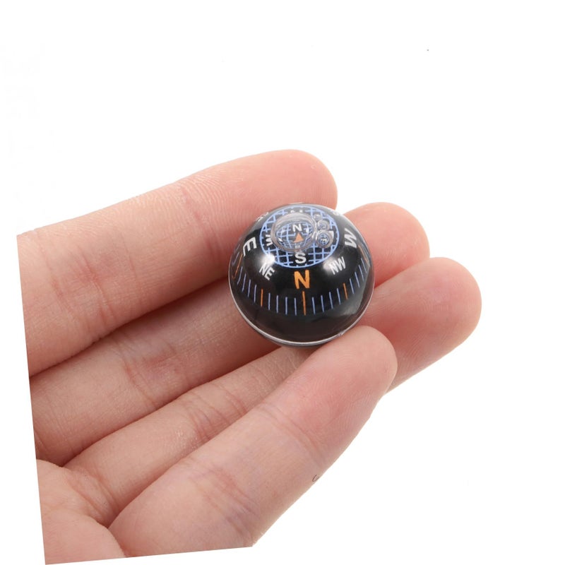 Mini Dashboard Ball Compass Plastic Robust Outdoor Navigation Car Tool - Image 4