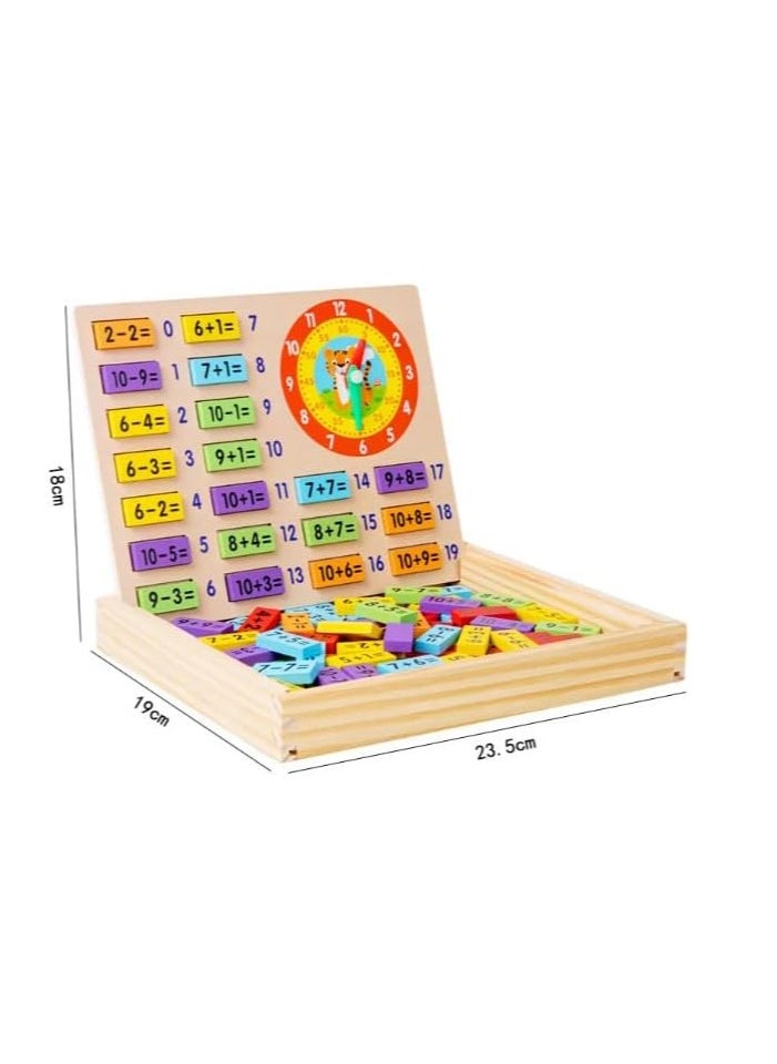 Safwa Toys - Children's toy, W21-43 arithmetic and time board toy from Al Safwa Toys - Image 1