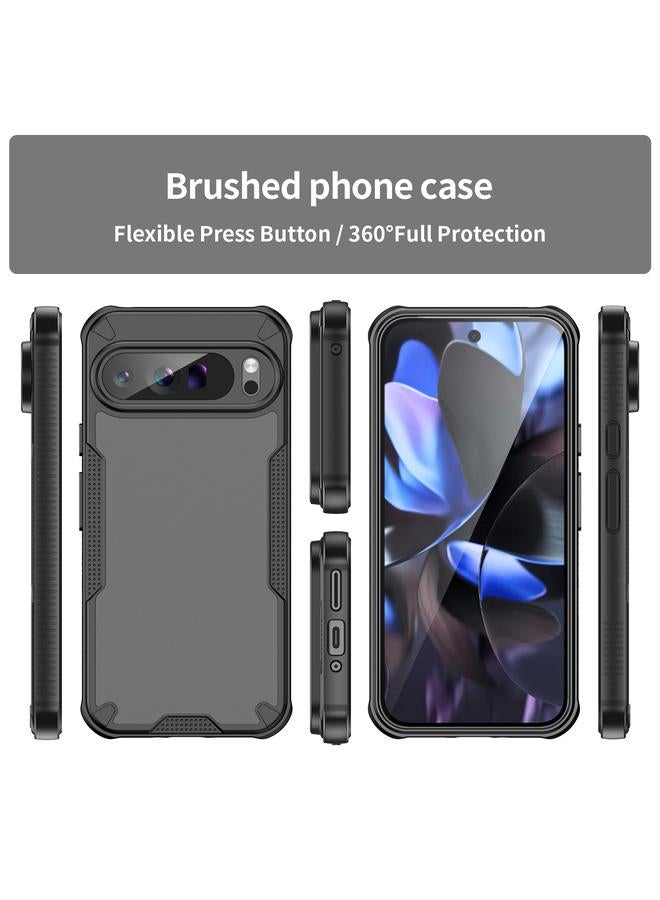 S-TOP Case For Google Pixel 9 Pro XL Armor Glaze PC Hybrid TPU Phone Case - Image 2