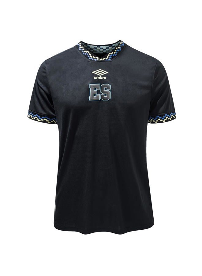 umbro EL Salvador Men's 3RD Jersey 23' (as1, Alpha, m, Regular, Regular) Black - Image 1