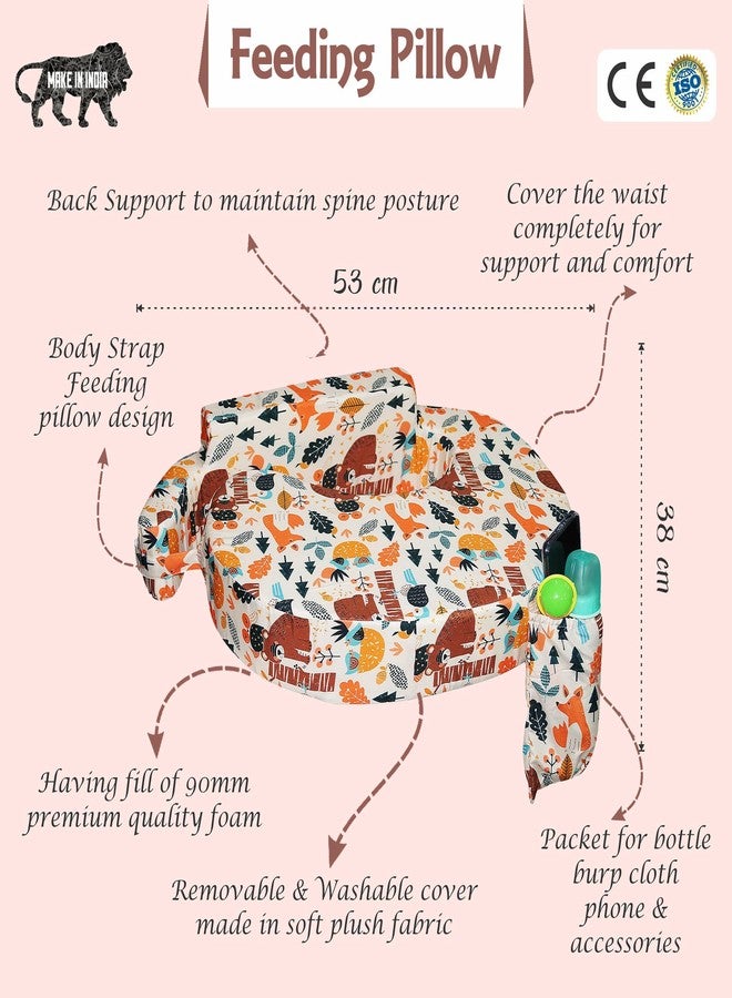 Gordon Nursing Pillow for Breastfeeding & Bottle Feeding, Enhanced Posture Support with Double Straps. Great for Breast Feeding Moms (Pandora New) - Image 3