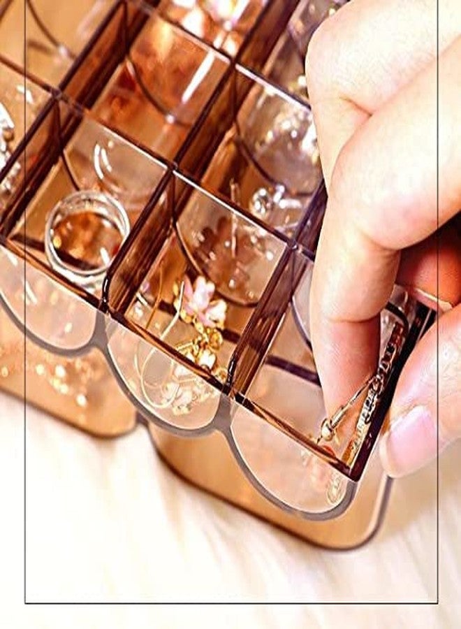 NISHIV 2 layer Acrylic Jewelry Storage Box Acrylic Jewelry Storage Organizer Case Display Boxes With Lids,Two Layers for Necklace Earrings Bracelets Rings 1Pcs - Image 3