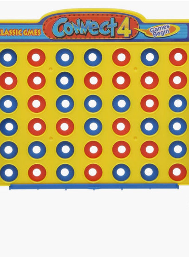 Connect 4 Classic Game Board Game for Kids Over 3 Years Old - Image 2