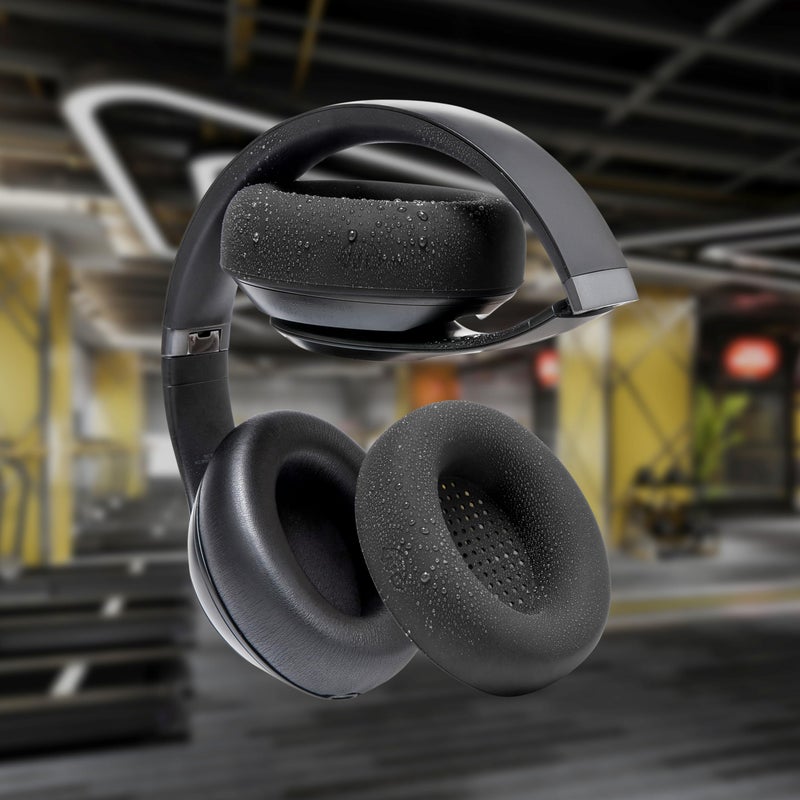 WC SweatZ Studio Pro - Patented Protective Silicone Earpad Covers for Beats Studio Pro Made by Wicked Cushions | Sweatproof & Easily Washable | Black - Image 4