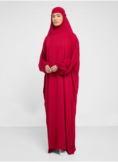 hayas closet Straight Sleeve Hooded Prayer Clothe  - Image 4