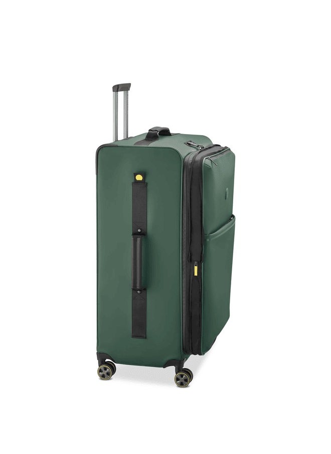DELSEY Paris Turenne 2.0 82cm Softcase Non-Expandable 4 Double Wheel Luggage Trolley - Green  - Image 2