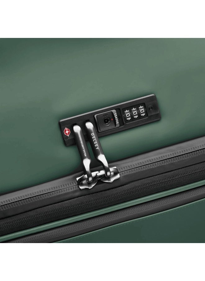 DELSEY Paris Turenne 2.0 82cm Softcase Non-Expandable 4 Double Wheel Luggage Trolley - Green  - Image 5