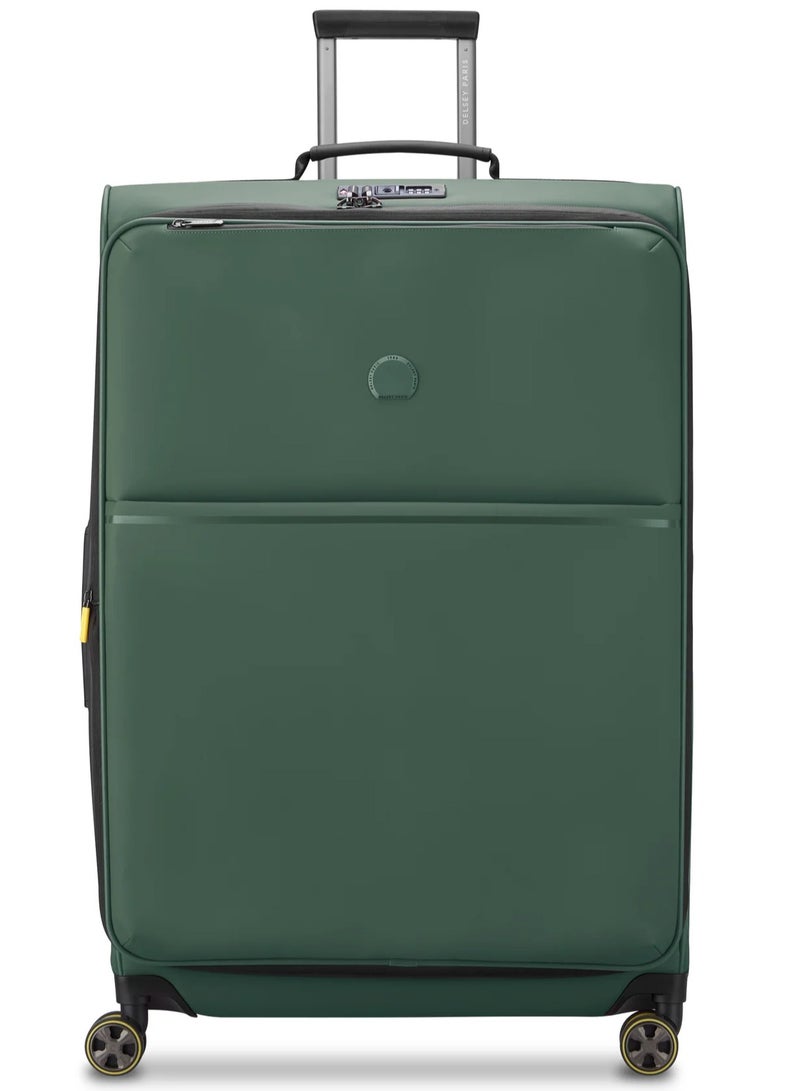 ديلسي _باريس ترين 2.0 82 سم حقيبة سفر بعجلات مزدوجة غير قابلة للتوسيع - أخضر - Image 1