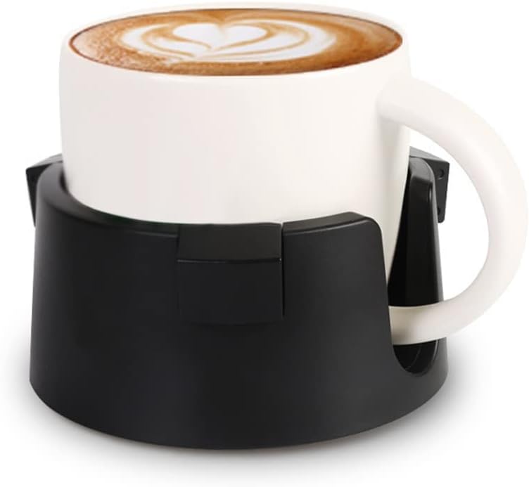 cheekyglo Drink Cup Holder, ABS Drink Holder Anti-Spill Cup Holder Drinks Coaster Adjustable Inner Diameter Multi-Function Drink Holder Desk Cup Holder for Home Bedside Table Apartment - Image 4
