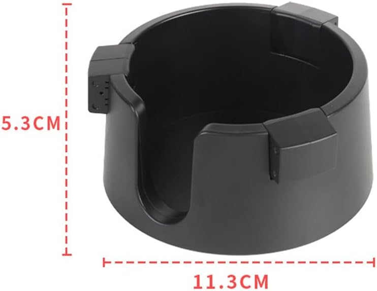 cheekyglo Drink Cup Holder, ABS Drink Holder Anti-Spill Cup Holder Drinks Coaster Adjustable Inner Diameter Multi-Function Drink Holder Desk Cup Holder for Home Bedside Table Apartment - Image 2