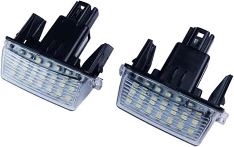 Wivplex 2Pcs Canbus White License Plate Light for Toyota - Image 1