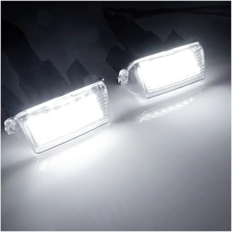Wivplex 2Pcs Canbus White License Plate Light for Toyota - Image 3