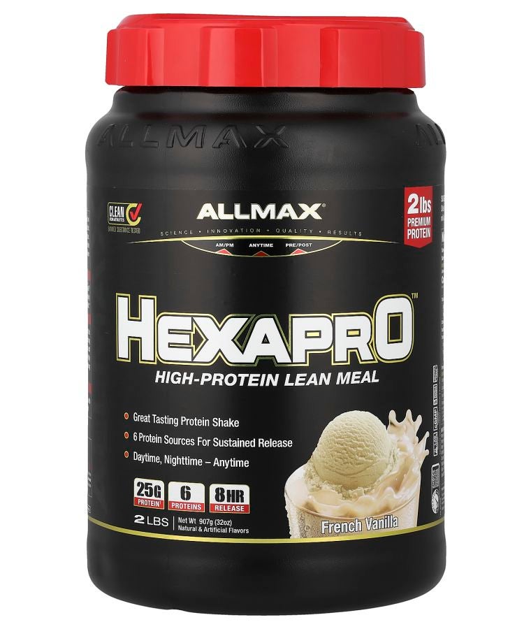 Allmax Hexapro™ High-Protein Lean Meal French Vanilla 2 lbs (907 g)