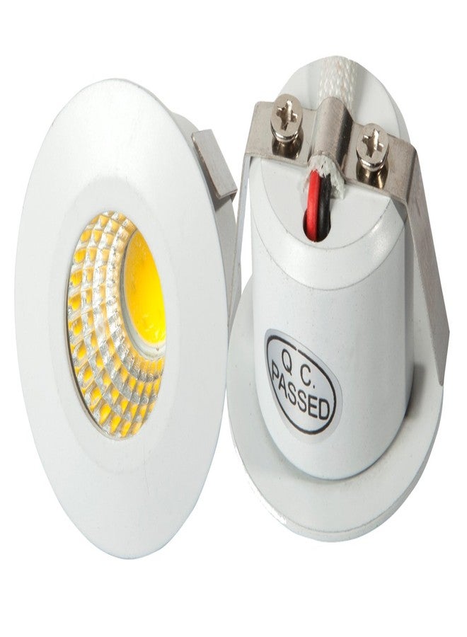 PUFFIN Led 3W Round Panel Ceiling Light, (Warm White, Pack of 3) - Image 2