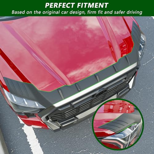 xipoqix Hood Protector Compatible with 2022-2025 Toyota Tundra 2023-2025 Sequoia Hood Shield Hood Deflector Replacement for 22-25 Toyota Tundra Accessories - Image 3