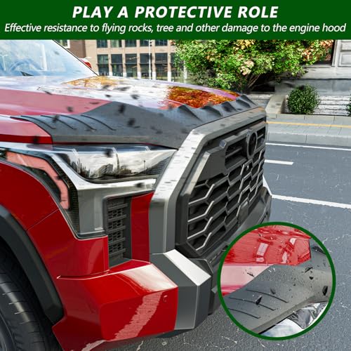 xipoqix Hood Protector Compatible with 2022-2025 Toyota Tundra 2023-2025 Sequoia Hood Shield Hood Deflector Replacement for 22-25 Toyota Tundra Accessories - Image 5