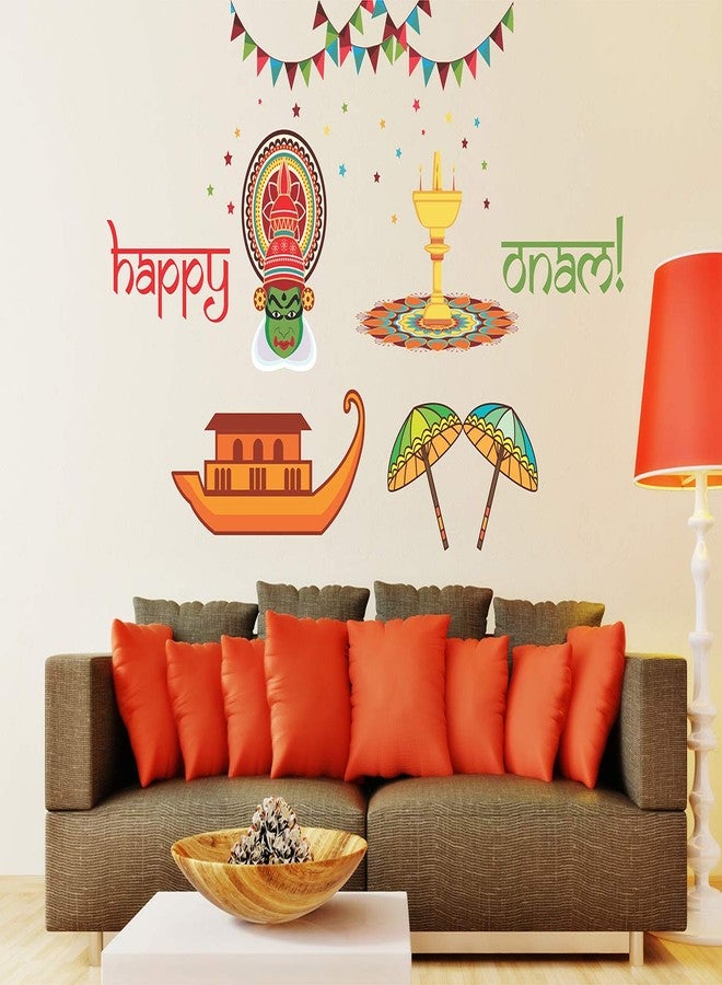 LANSTICK Happy ONAM Wall Sticker - Image 1