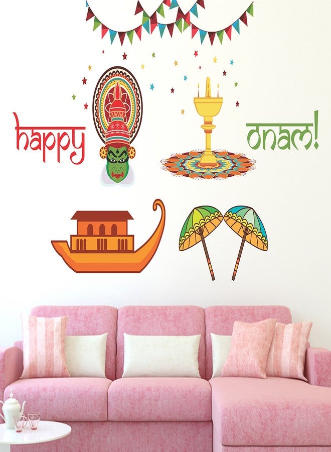 LANSTICK Happy ONAM Wall Sticker - Image 3