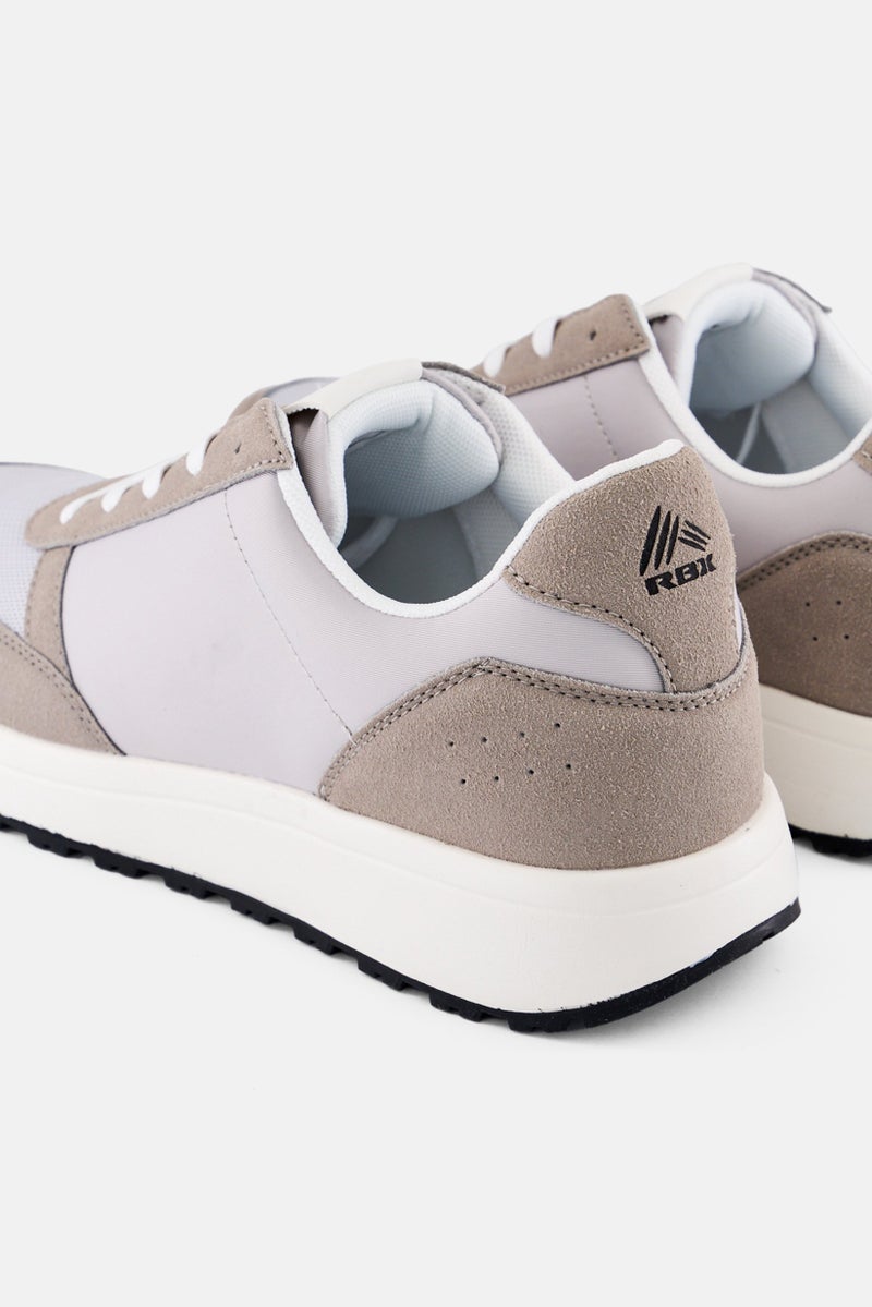 RBX Men Lace Up Running Shoes, Grey - Image 2