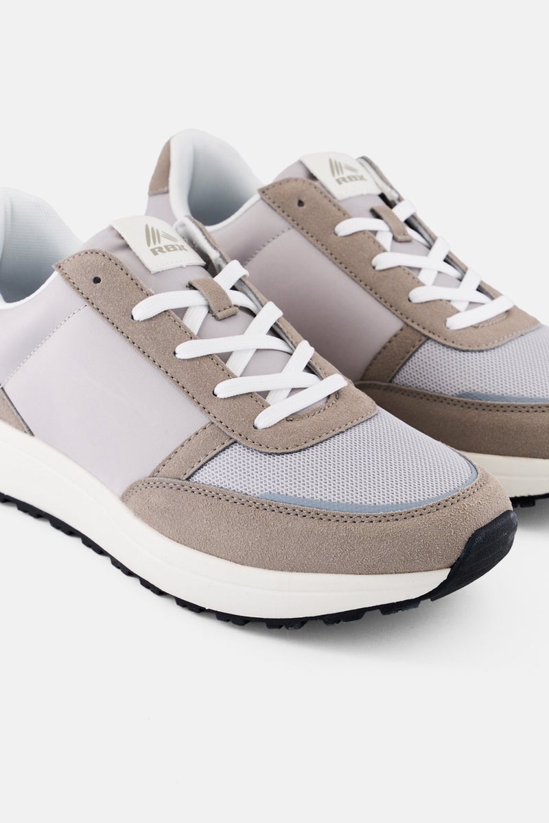 RBX Men Lace Up Running Shoes, Grey - Image 4