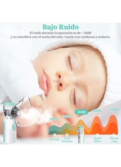 Kimaya Inhaler Device for Adults Inhaler Children's Inhaler Baby Portable Nebulizer Mesh Nebulizer with Mask and Mouthpiece Effective for Colds Asthma Respiratory Diseases  - Image 5