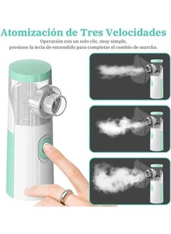 Kimaya Inhaler Device for Adults Inhaler Children's Inhaler Baby Portable Nebulizer Mesh Nebulizer with Mask and Mouthpiece Effective for Colds Asthma Respiratory Diseases  - Image 4