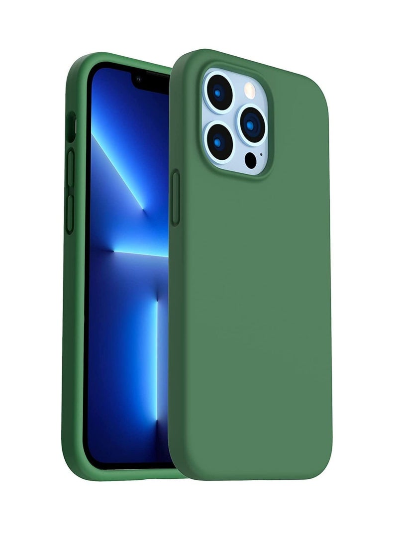 ELTRAZONE Silicone Protective Case Compatible with iPhone 14 Pro Soft Liquid Gel Rubber Cover Shockproof Bumper Anti-Scratch Anti-Fingerprint Anti-Drop Slim Cover for iPhone (for iPhone 14 Pro  ) - Image 1