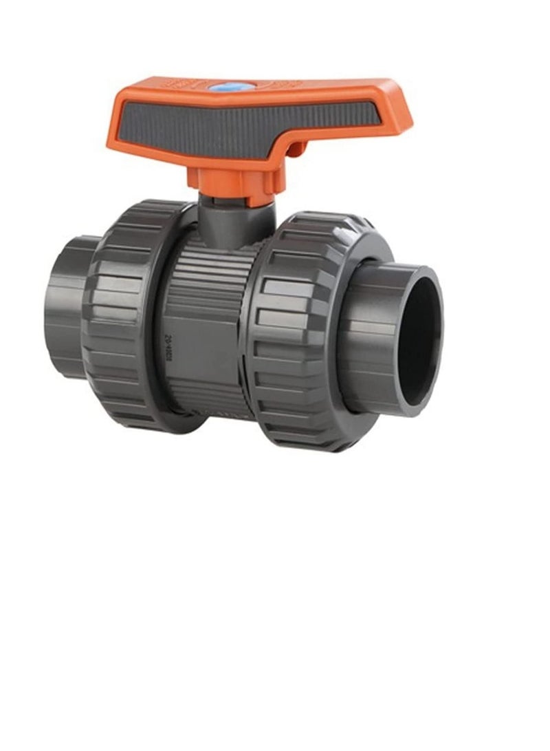 Cepex PVC Heavy Duty Water Supply Pipe Fittings for Swimming Pool, Agriculture, Irrigation & Commercial Plumbing Use (40 MM, Union Ball Valve)  - Image 2