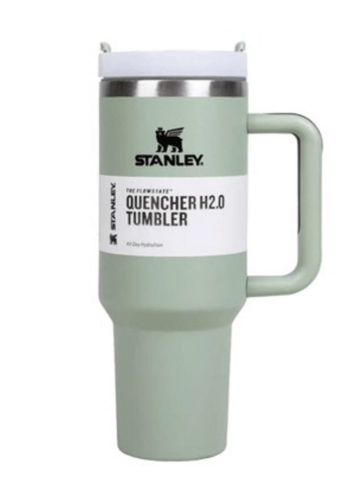 Stanley - H2.0 Flow State Stainless Steel Tumbler with Handle and Straw Lid Insulated Reusable Cup for Water, Coffee, Smoothies & More, Travel Mug, Cupholder Friendly 30 oz - Image 1