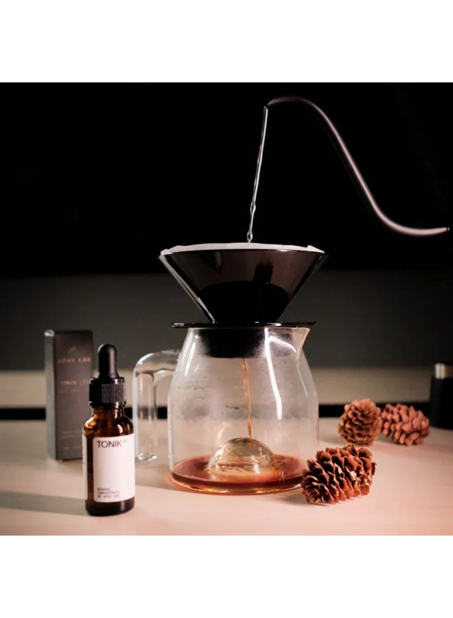 UFO V2 Midnight Dripper - Tritan Coffee Pour-Over Brewer with 80° Interior Angle, Compatible with UFO Type A and Sibarist Filters, BPA-Free, Thermal Stable, Lightweight - Image 5