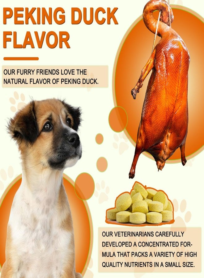 Uruses Turmeric Curcumin for Dogs, Hip & Joint Support, Heart Health Support, Immune System Booster, Dog Joint Supplement for All Ages Breeds & Sizes, 180 Chewable Tablets, Peking Duck Flavor - Image 3