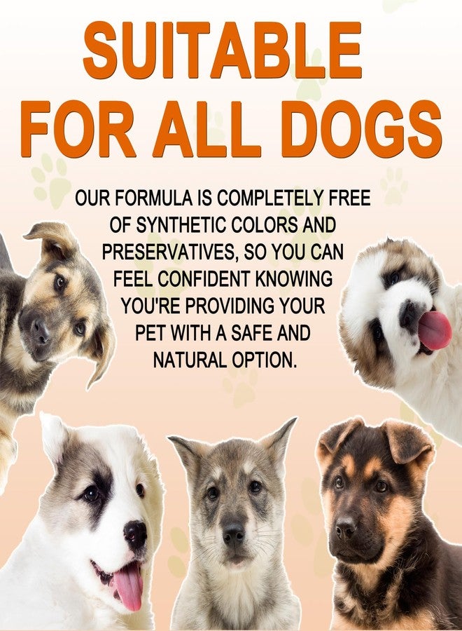 Uruses Turmeric Curcumin for Dogs, Hip & Joint Support, Heart Health Support, Immune System Booster, Dog Joint Supplement for All Ages Breeds & Sizes, 180 Chewable Tablets, Peking Duck Flavor - Image 5