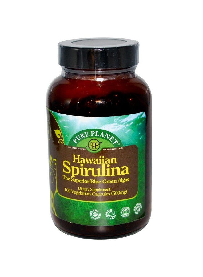 PURE PLANET Spirulina, 100 CT - Image 1