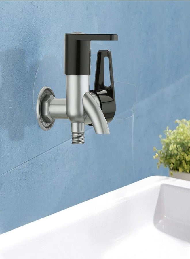 MTR Bib Tap Two Way Bib Cock tap Metallic Grey-Black Dual - Image 2