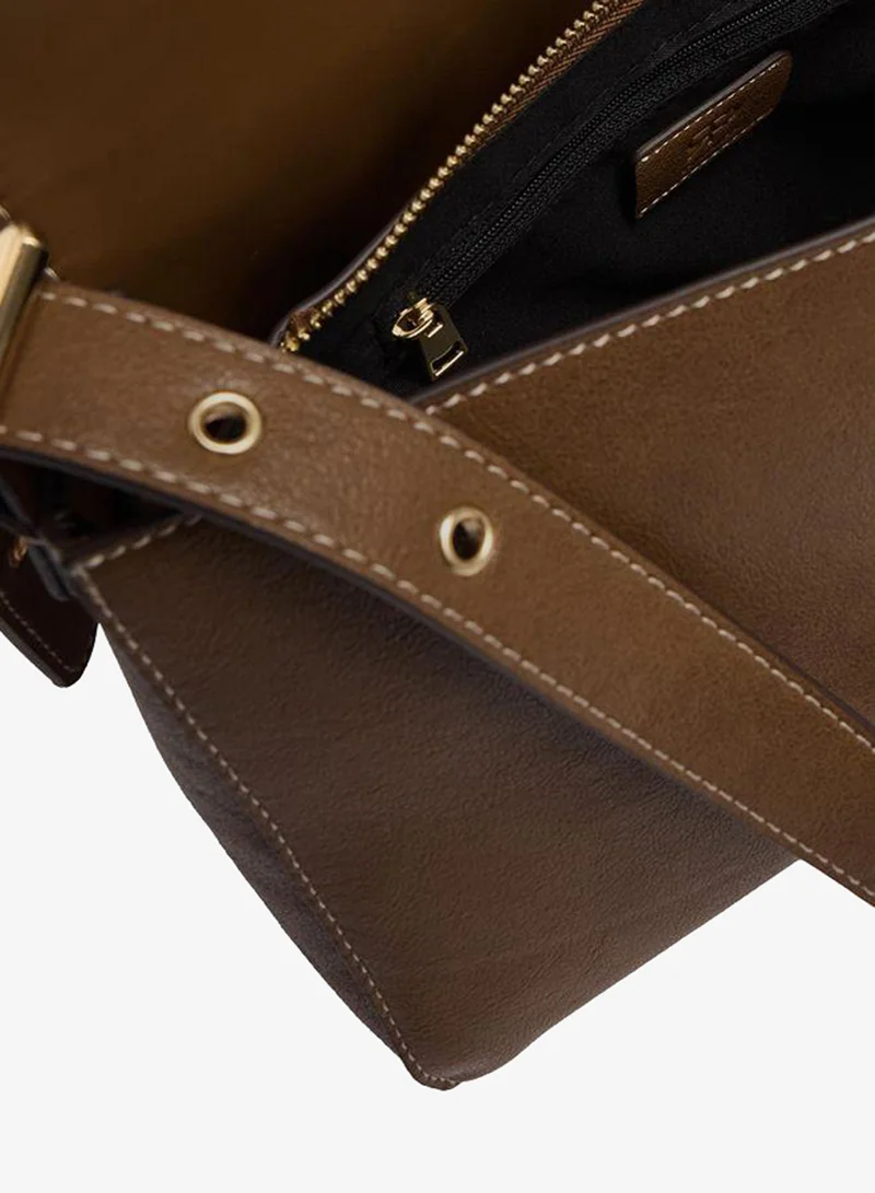 Parfois Brown Prado Set Crossbody Bag for Women | Best Price UAE