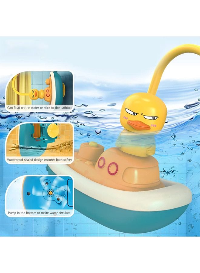 YelaJoy Baby Bath Toy Children's Water Spray Bath Toy Electric Duck Baby Shower Water Toy Ball Bathroom Baby Toy Bath Toy Water Toy - Image 5
