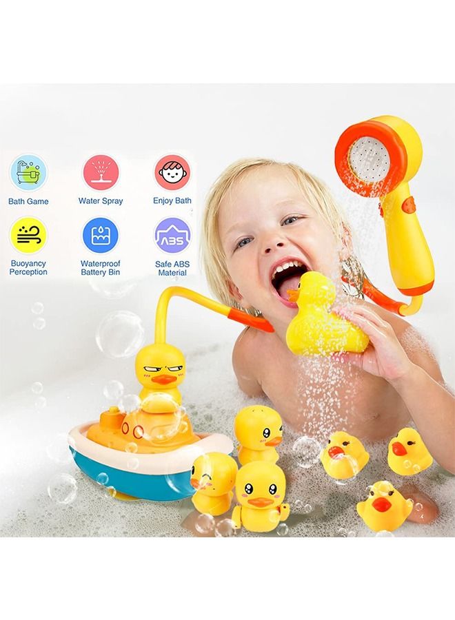 YelaJoy Baby Bath Toy Children's Water Spray Bath Toy Electric Duck Baby Shower Water Toy Ball Bathroom Baby Toy Bath Toy Water Toy - Image 2