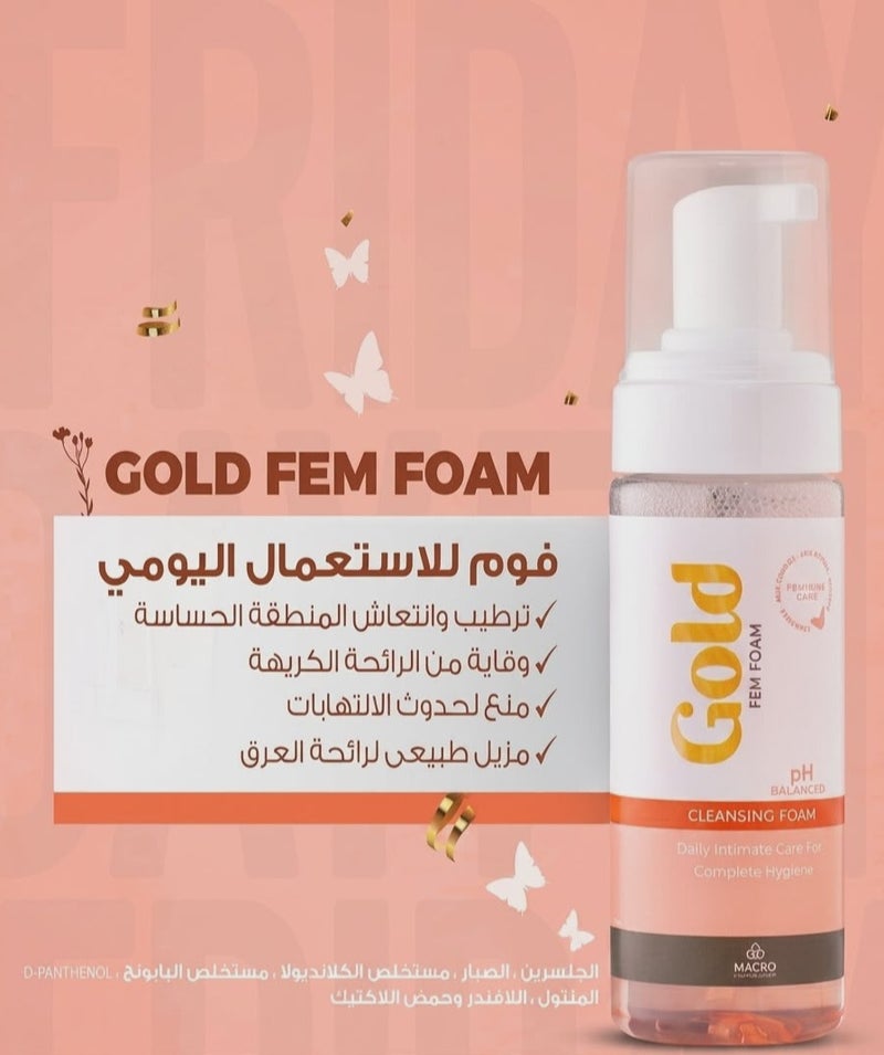 Goldedge Gold Cleansing Fem Foam Lavender 150ml - Pack of 2 - Image 2