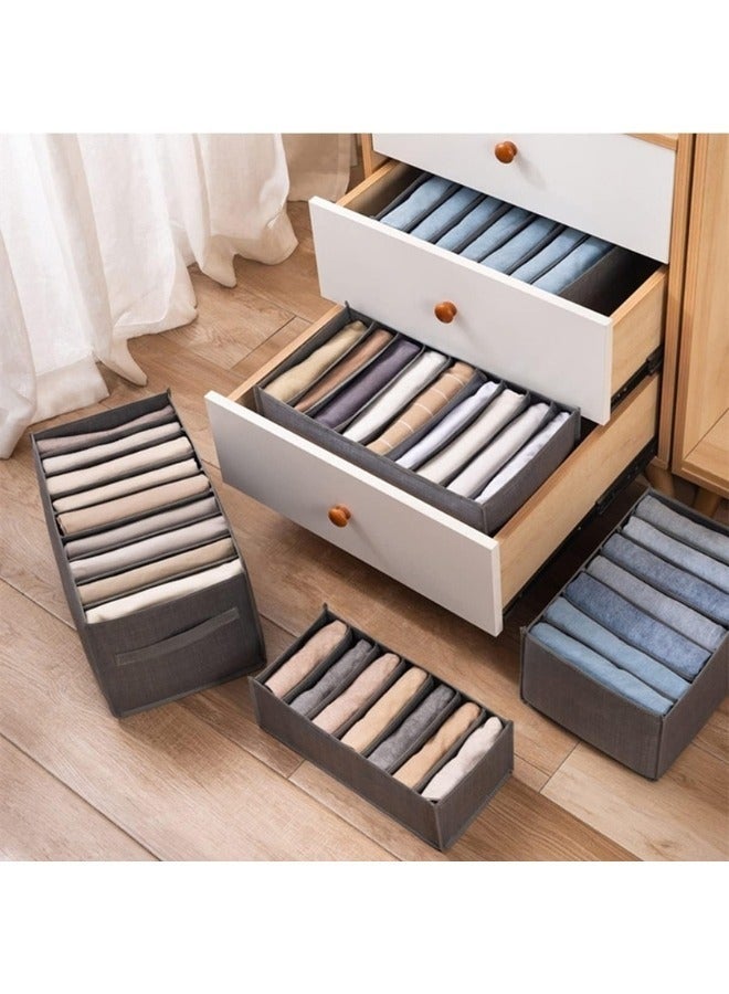 3 pieces of foldable clothes storage organizer of different sizes to organize clothes  - Image 4