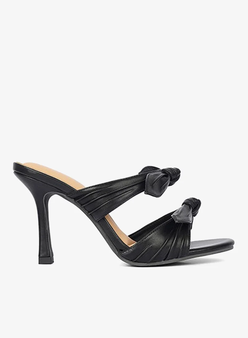 كابلي صنادل نسائية بكعب للحياة اليومية