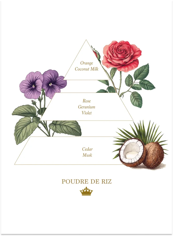La Savonnerie Royale 200ml Poudre de riz Reed Diffuser