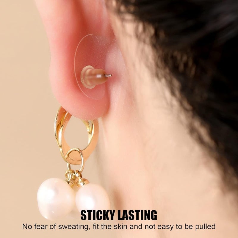 JOICE IMPEX Invisible Ear Lobe Support for Earrings Earlobe Tapes and Stickers Earring Supporter for Heavy Earrings Support Patches Girls & Women(ear lobe) (Pack of 10) - Image 5