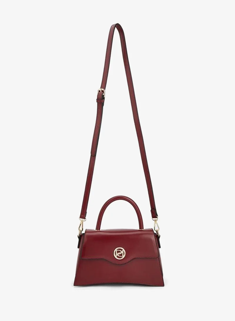 بابريكا Smooth Pu Satchel Bag