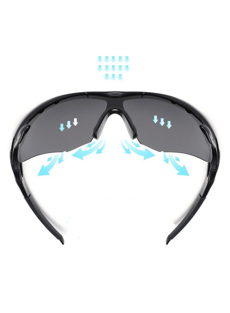 general Men’s Cycling Sunglasses, Military Tactical Glasses, Anti-UV400 Protection for Cycling, Running, Fishing, Driving, Outdoor Sports  - Image 4