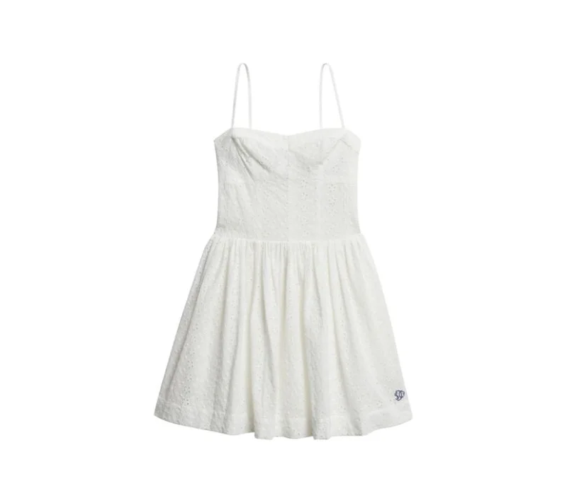 سوبر دراي Broderie Cami Mini Dress