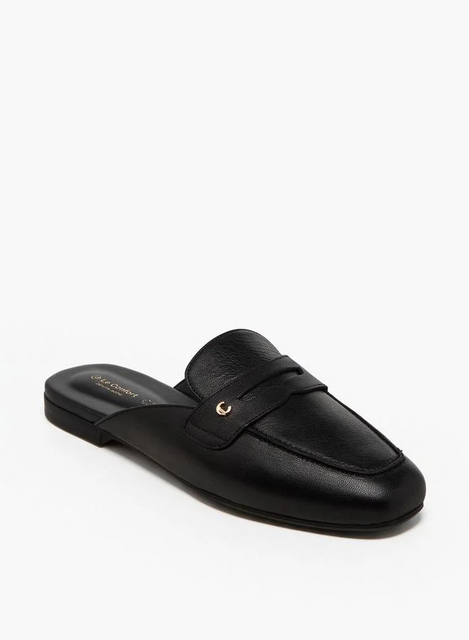 Le Confort Women Leather Slip-On Mules